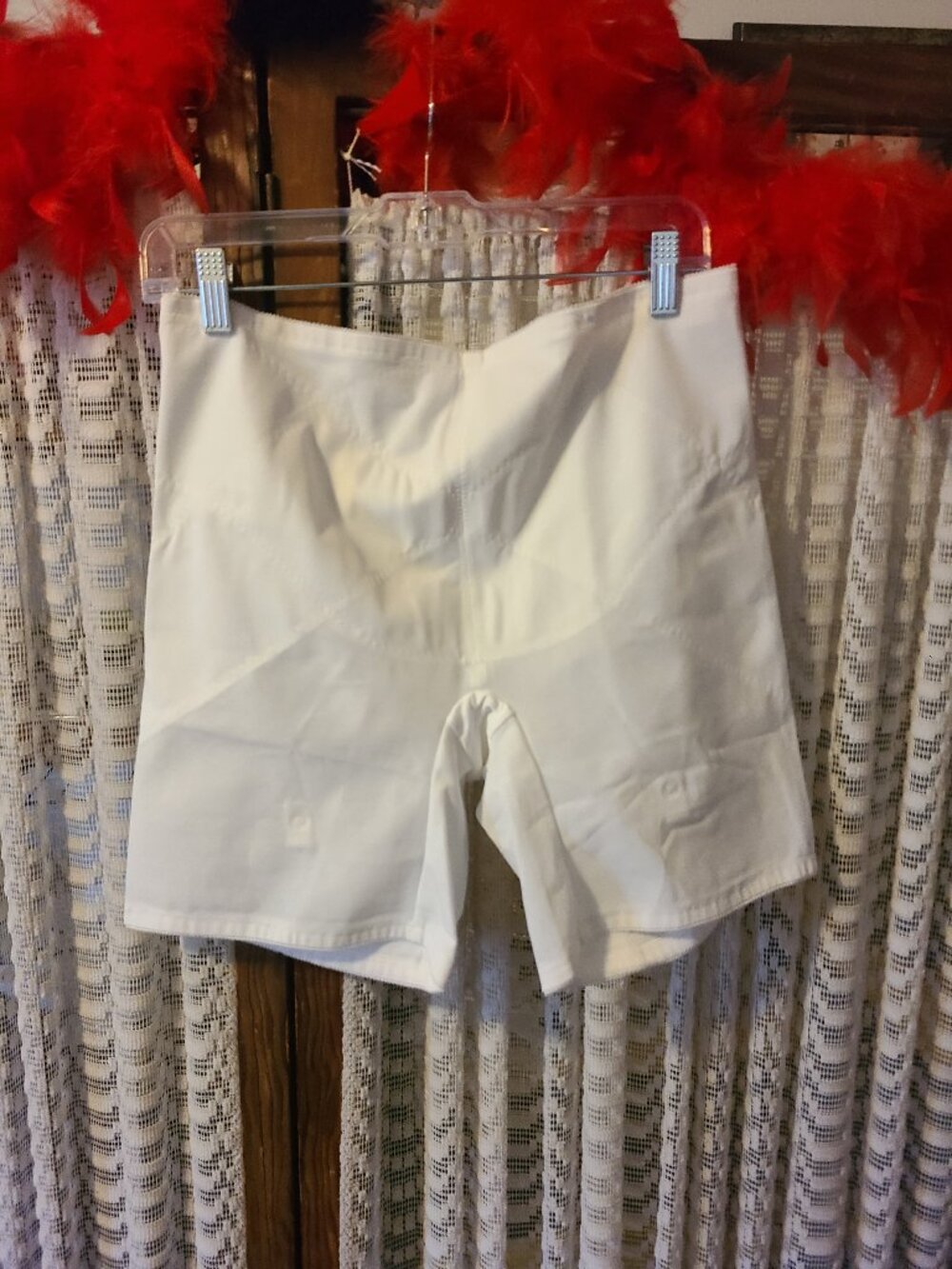 VTG VENUS Girdle with Garters Loops Cortland Foundations White 5024 SZ 5X